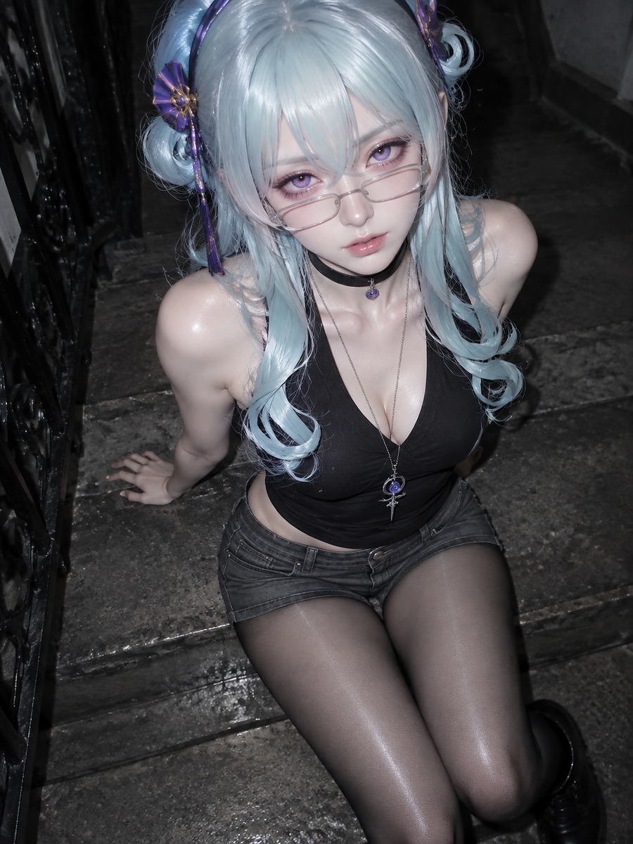 梦见月 仰视